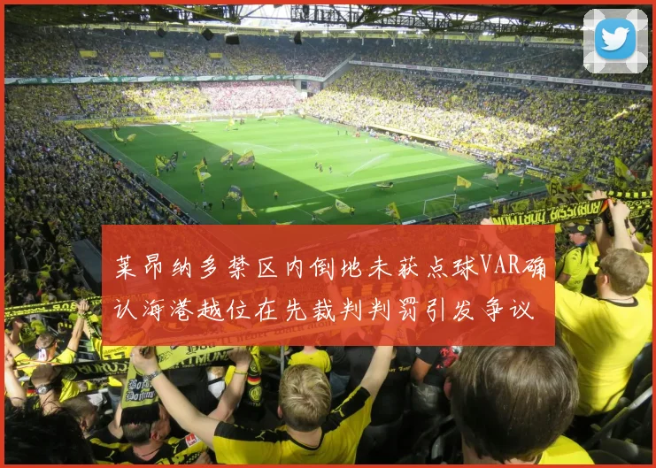 莱昂纳多禁区内倒地未获点球VAR确认海港越位在先裁判判罚引发争议